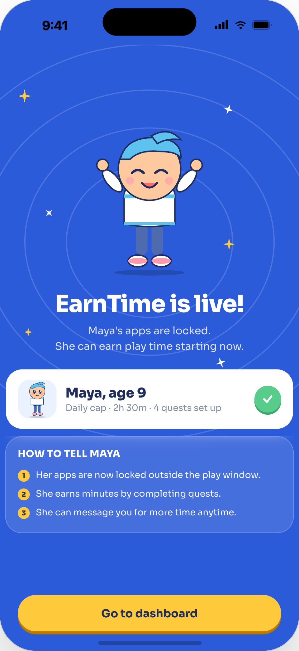 EarnTime is live